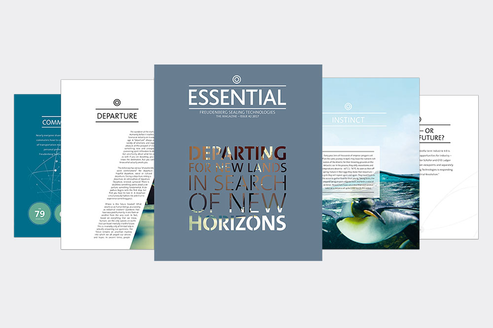 Mockup of ESSENTIAL magazine issue November 2017