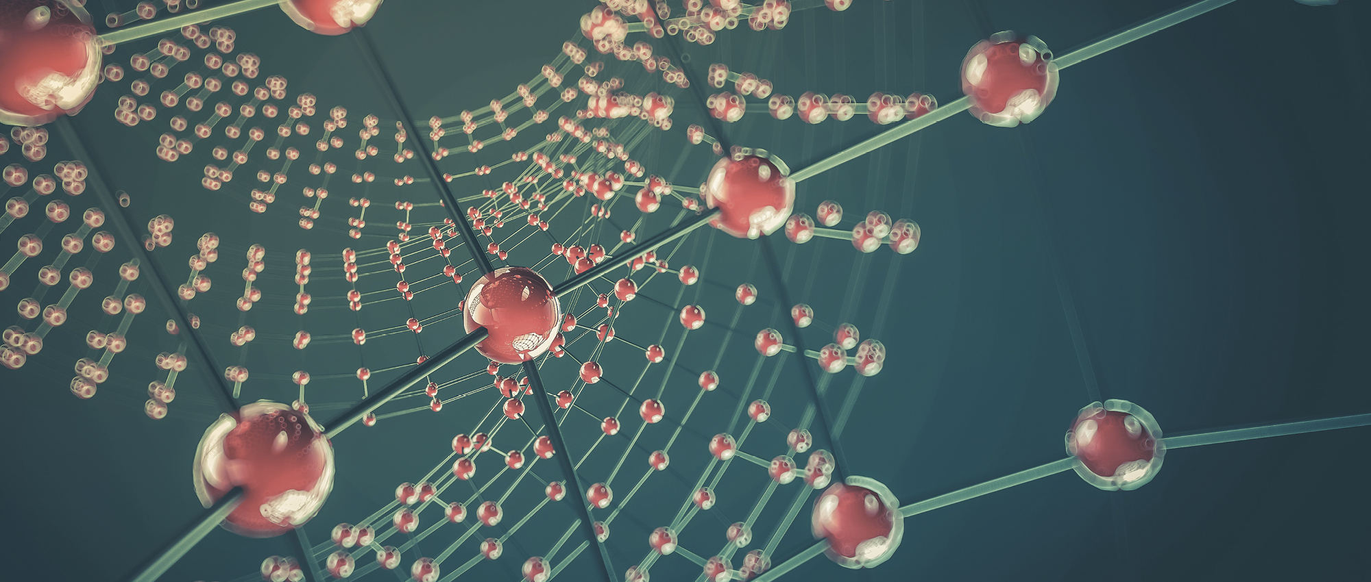 Red balls form a strand. Copyright: Shutterstock/tj-rabbit