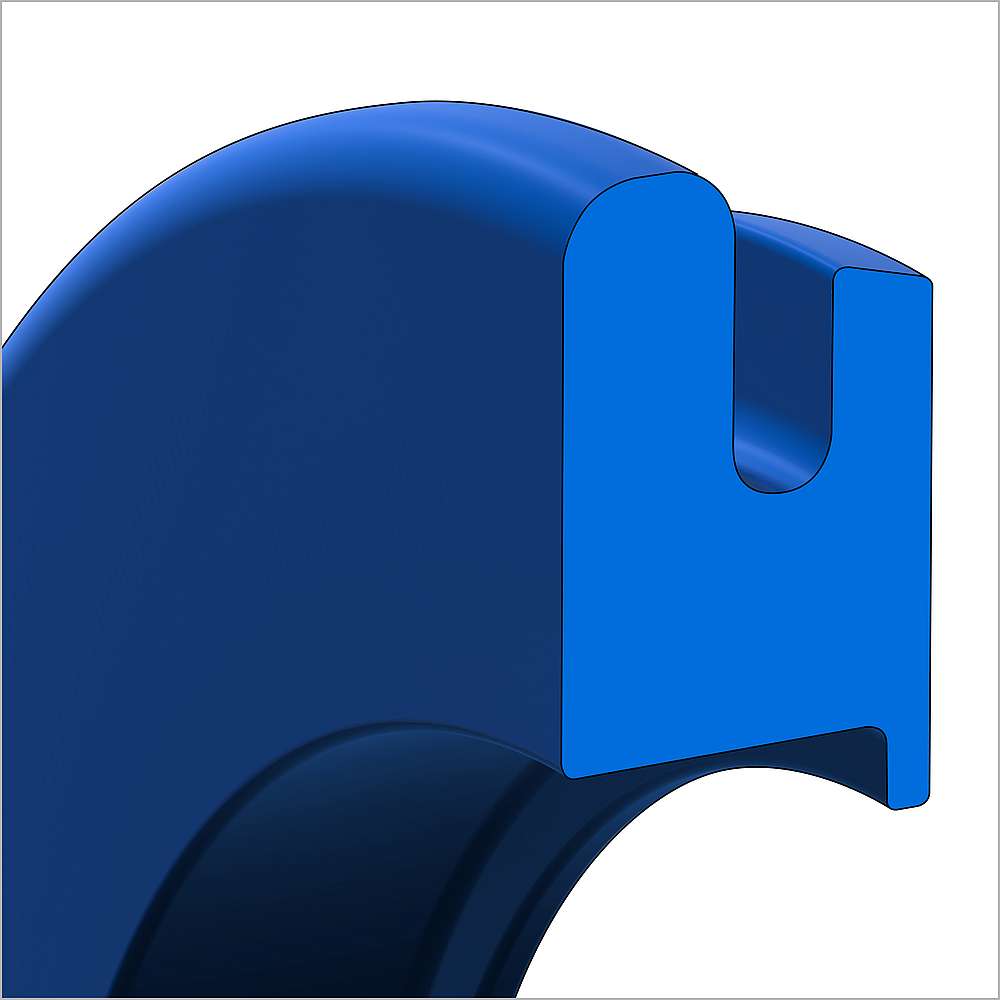 Cable grommets from Freudenberg, providing vibration-damping solutions to secure cables and wires in aviation systems.