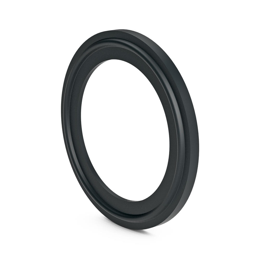3D representation of a black clamp seal from FST