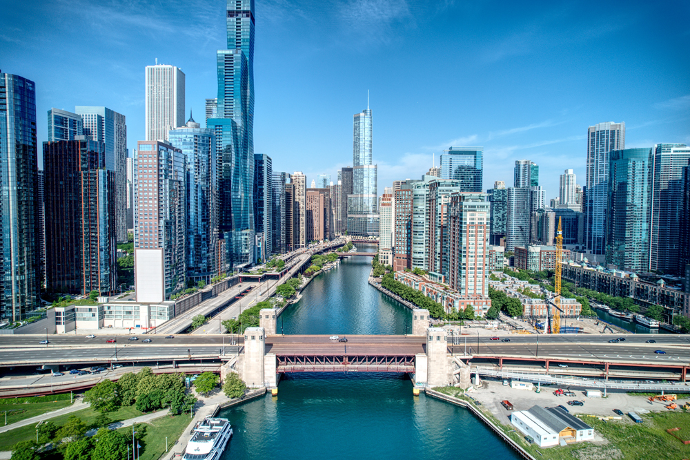 Chicago Stadtansicht