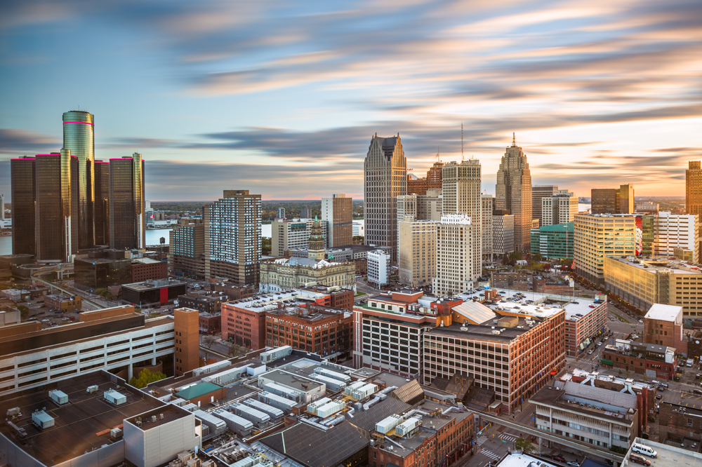 Detroit Stadtansicht