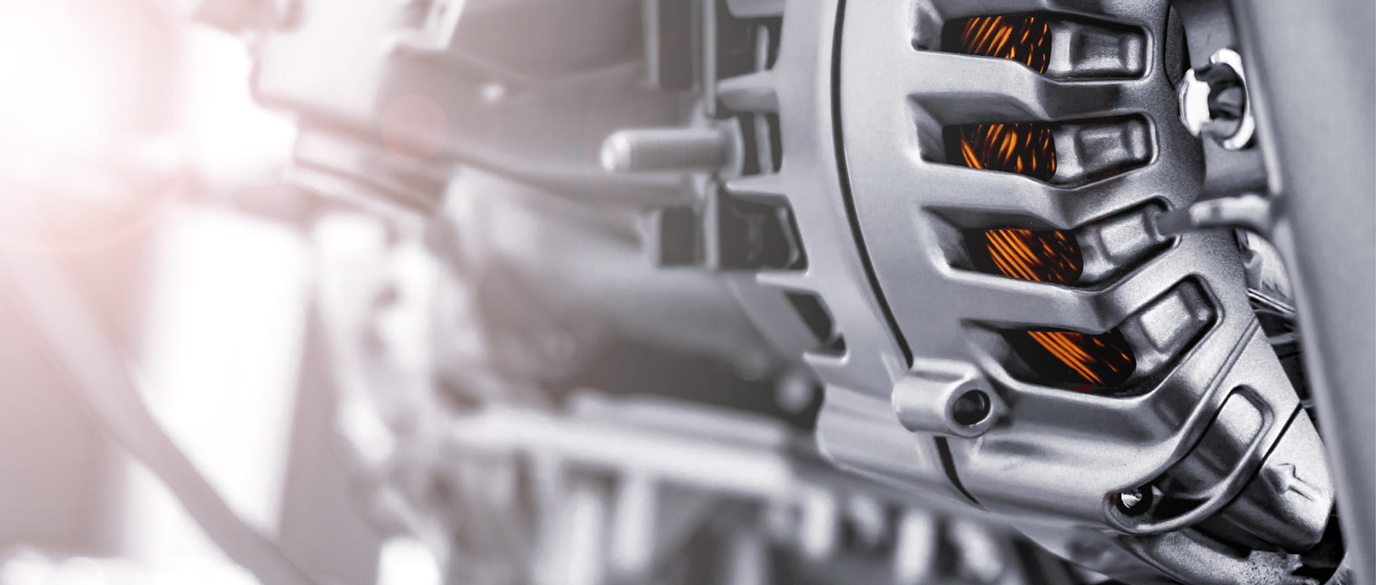 Nahaufnahme eines E-Motors