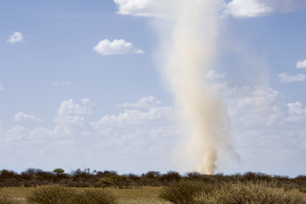 Wind in der Wueste Namibias. Copyright: iStock/Mlenny  