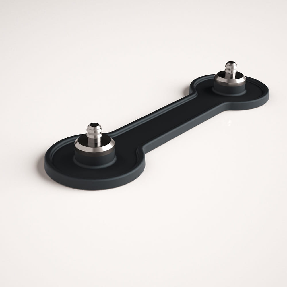 Micro Parts - Elastomerverbundteil “Hundeknochen”