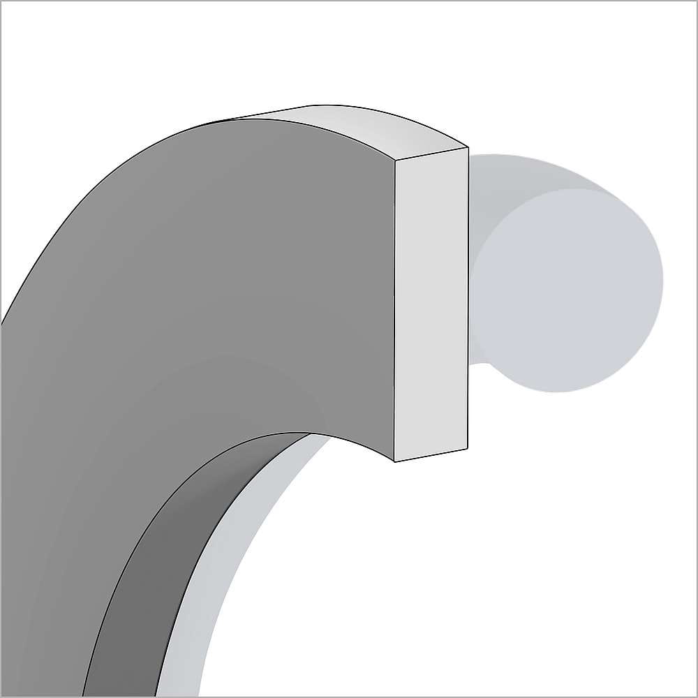 PTFE-Stützringe von Freudenberg: Zuverlässige Unterstützung von O-Ringen unter extremen Drücken und Temperaturen.
