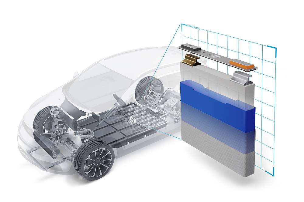 Prismatische Zellkappen 