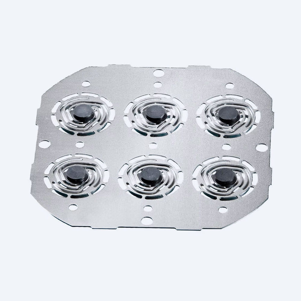 Magnetkolben mit Mäanderfedern