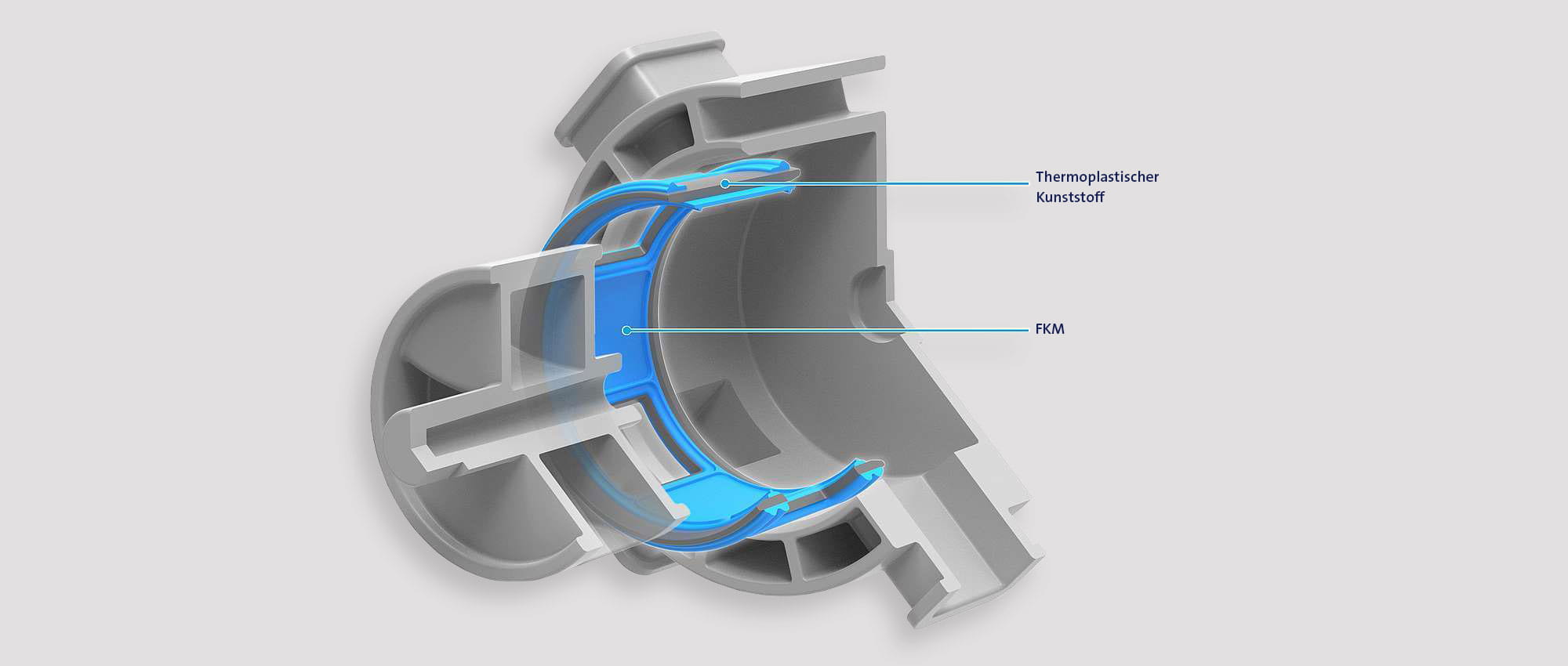 Verteilerventildichtung mit Beschreibung