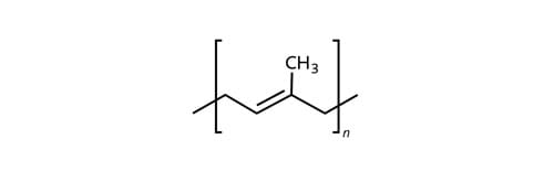 Natural Rubber - Strukturformel