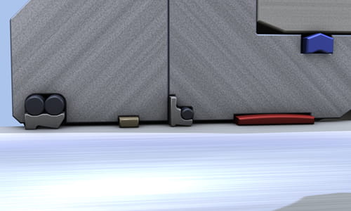Nahaufnahme einer Deckeldichtung von Freudenberg Sealing Technologies 